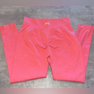 AYBL Pink Spotted Woman’s Leggings, Size L